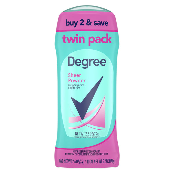 Sheer Powder Antiperspirant Deodorant 2.6 oz Twin Pack