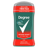 Men Original Deodorant 48-Hour Odor Protection Intense Sport Deodorant For Men 3 oz Twin