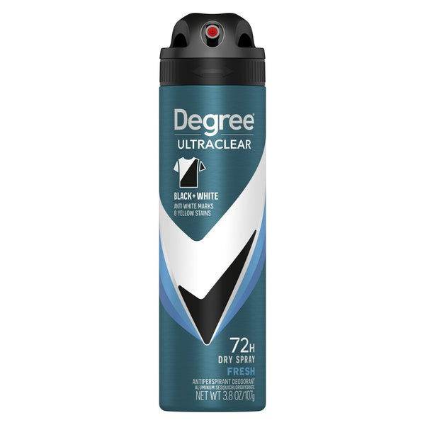 Men UltraClear 72H Antiperspirant Deodorant Dry Spray, 3.8 oz