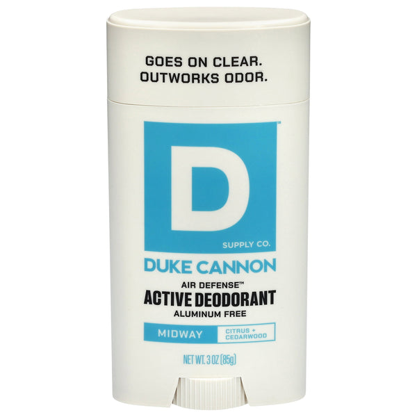 Midway Scent Aluminum-Free Deodorant Stick for Men, 3 oz, Long-Lasting Odor Protection