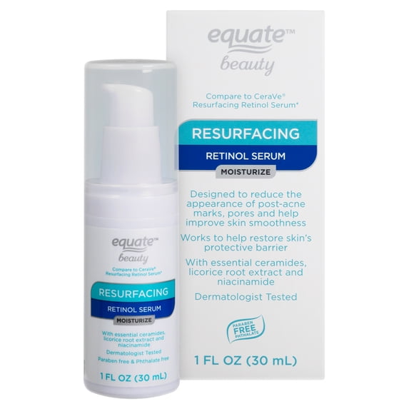 Resurfacing Retinol Face Serum with Ceramides, 1 fl oz (30 mL)