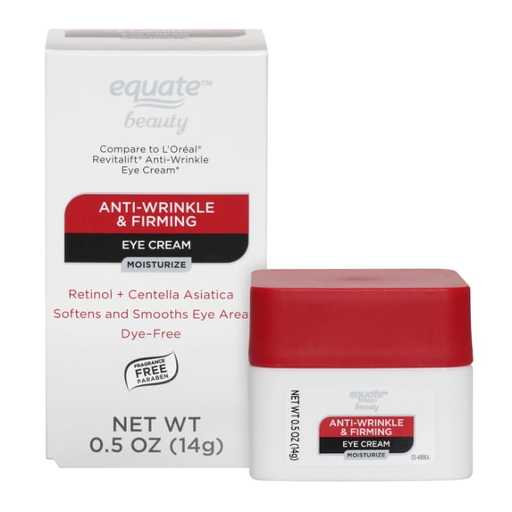 Reviving Anti-Wrinkle and Firming Eye Cream with Retinol and Centella Asiatica, 0.5 oz