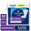 Women's Overnight Incontinence Pads, Extra Protection, 30 Count