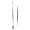 Stainless Steel Blackhead And Whitehead Skincare Tool Duo, 2 Pieces