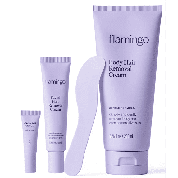 Hair Removal Cream Duo - Face & Body - Effective Hair Removal Depilatory Solution