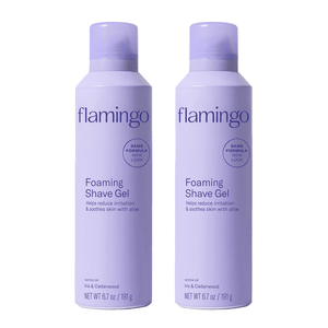 Women's Foaming Shaving Gel with Aloe Vera, 6.7 oz, 2 Count