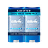 Antiperspirant Deodorant for Men, Clear Gel, Cool Wave, 3.8 oz, Twin Pack