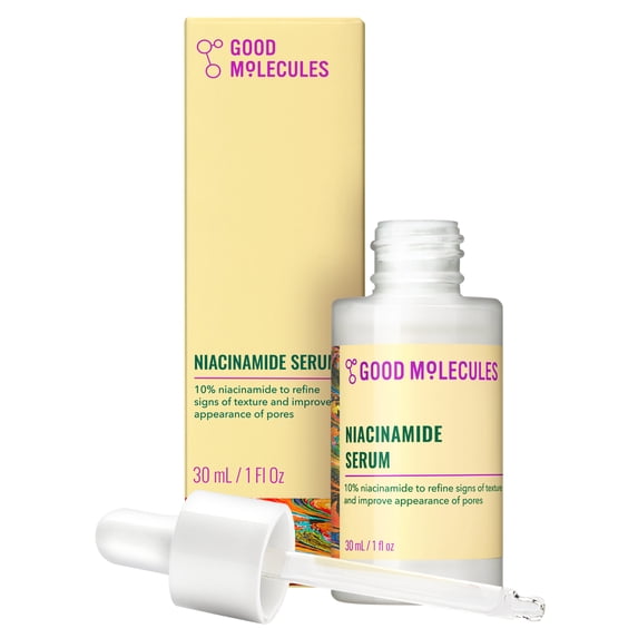 Niacinamide Serum - 10% Niacinamide to Target Texture & Pores, Brightening Skincare for Face, 1 fl oz