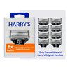 Men's Razor Blade Refills, 5-Blade Razor Blade Cartridges, 8 Pk