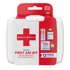 First Aid Kit To Go Portable Emergency Wound Care Essentials, 12 Piece