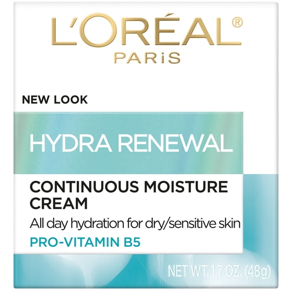 Hydra-Renewal Continuous Facial Moisturizer for Dry Sensitive Skin, 1.7 oz