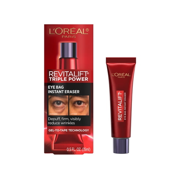Revitalift Triple Power Eye Bag Instant Eraser, Tightens Eye Bags, 0.51 fl oz