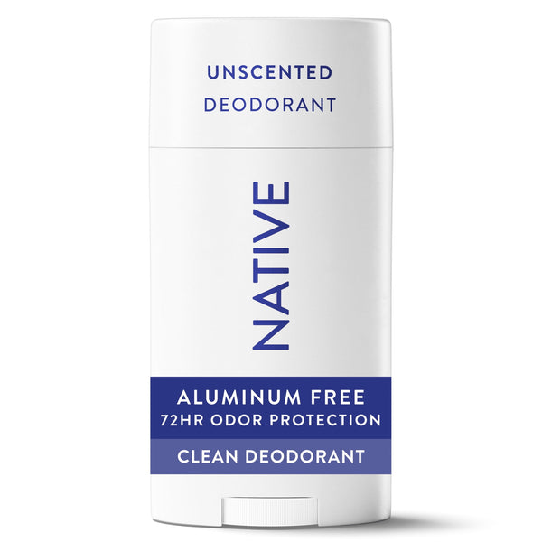 Fragrance Free Deodorant For Men & Women, 72 Hour, Solid Stick, Unscented, 2.65 oz