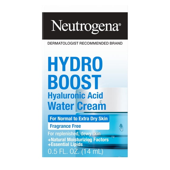 Hydro Boost Hyaluronic Acid Water Cream, Face Moisturizer, 0.5 fl oz