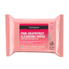Oil-Free Facial Cleansing Wipes, Pink Grapefruit, 25 Count