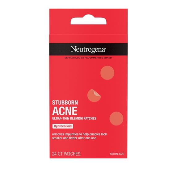 Stubborn Acne Hydrocolloid Acne Treatment Patch, 24 Count