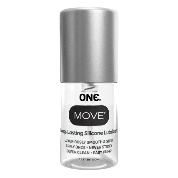Silicone Personal Lubricant | Long-Lasting, Luxuriously Smooth | 3.38 oz