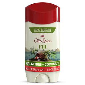 Deodorant for Men, Invisible Solid, Antiperspirant Deodorant Stick, Fiji, 3.4 oz