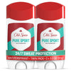 Deodorant for Men, Antiperspirant, 24/7 Sweat & Odor Protection, Pure Sport, 3.3 oz, 2 Pack