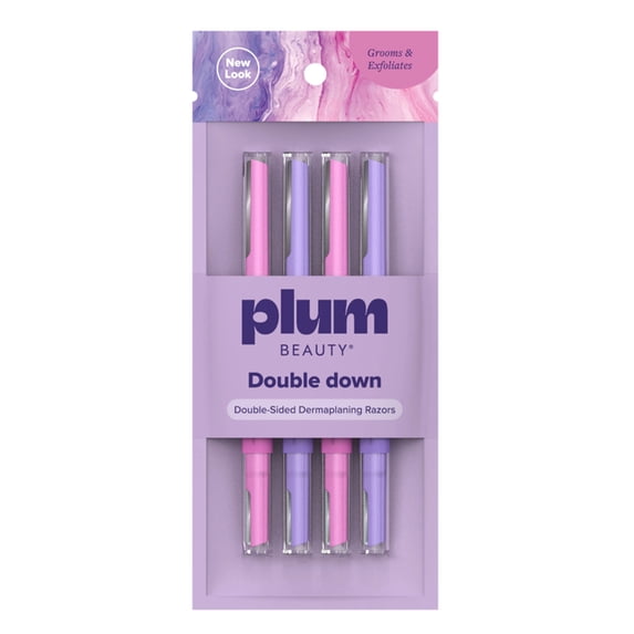 Double-Sided Facial Razors 4ct