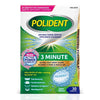 3 Minute Antibacterial Dental Appliance Cleanser Tablets, Retainer Cleaner Tablets, 30 Count