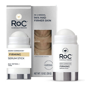 Derm Correxion Firming Retinol Serum Stick with THPE + Antioxidants, Lift & Tighten for Face & Neck, Fragrance-Free, 1 oz