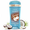 Antiperspirant and Deodorant for Women, Clear Gel, Coconut Scent, 2.6 oz