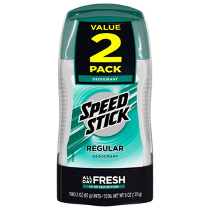 Men's Antiperspirant Deodorant, Regular, 3 oz, Twin Pack