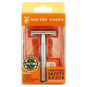 Traditional Safety 5-Blade Razor, for All Skin Types, Men, 1 Pack