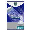 VapoShower Max, Non-Medicated Eucalyptus Shower Steamer Tablets, Menthol, 4 Count