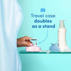 Mini Razor, 5-Blade Travel Razor for Women, 1 Mini Handle, 1 Refill & 1 Case