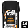 Fine Fragrance Collection Antiperspirant Deodorant for Men Black Vanilla 72 Hour Sweat & Odor Protection, 2.6 oz