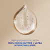 Intensive Care Cocoa Radiant Body Gel Oil for Glowing Skin Made with 100% Pure Cocoa Butter + Replenishing Oils, 6.8 fl oz
