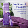 Exotic Violet Blooms 4-Blade Women's Disposable Razor, 4 Ct