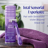Exotic Violet Blooms 4-Blade Women's Disposable Razor, 4 Ct
