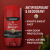 Antiperspirant and Deodorant for Men, Red Collection, Lasting Protection, Swagger Scent, 3.4 oz