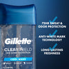 Antiperspirant Deodorant for Men, Clear Gel, Cool Wave, 3.8 oz, Twin Pack