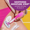 Sensitive 5-Blade Disposable Razors, Dorm Essentials, 2-Count