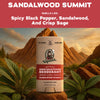 Mens Aluminum Free Deodorant, Natural Deodorant for Men, Sandalwood Summit, 2.65 Oz