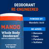Whole Body Deodorant Stick for Men, Aluminum-Free, 72-Hour Odor Control, Pro Sport, 2.65 oz