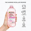 SkinActive Micellar Cleansing Water All in 1 Hydrating Rose Water Makeup Remover, Face Cleanser, 13.5 fl oz
