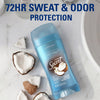 Invisible Solid Antiperspirant Deodorant, Coconut Scent, 2.6 oz