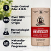 Mens Aluminum Free Deodorant, Natural Deodorant for Men, Sandalwood Summit, 2.65 Oz