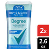 Advanced Antiperspirant Deodorant Sweat & Odor Protection Shower Clean 72-Hour Anti Sweat and Odor Protection, 2.6 oz Twin Pack