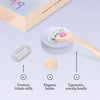 Women’s Razor Kit, 1 Handle + 2 Blade Refills + Magnetic Holder, Cake Pop Color
