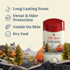 Antiperspirant Deodorant for Men, Invisible Solid Stick, Volcano with Charcoal, 2.6 oz