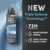 Antiperspirant Deodorant Dry Spray For Men 72-hour Sweat And Odor Protection Clean Comfort With Triple Defense Technology™ ,3.8 oz Twin Pack