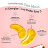Energizing Under Eye Mask - Gold 6 Pairs - Gel Eye Patches for Dark Circles, Puffy Eyes, Wrinkles, Undereye Bags