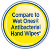Antibacterial Hand Wipes, Fresh Scent, 24 Wipes