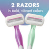Sensitive Women's 3-Blade Disposable Razors, 2 Count